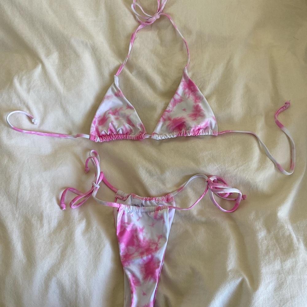 Tie dye bikini